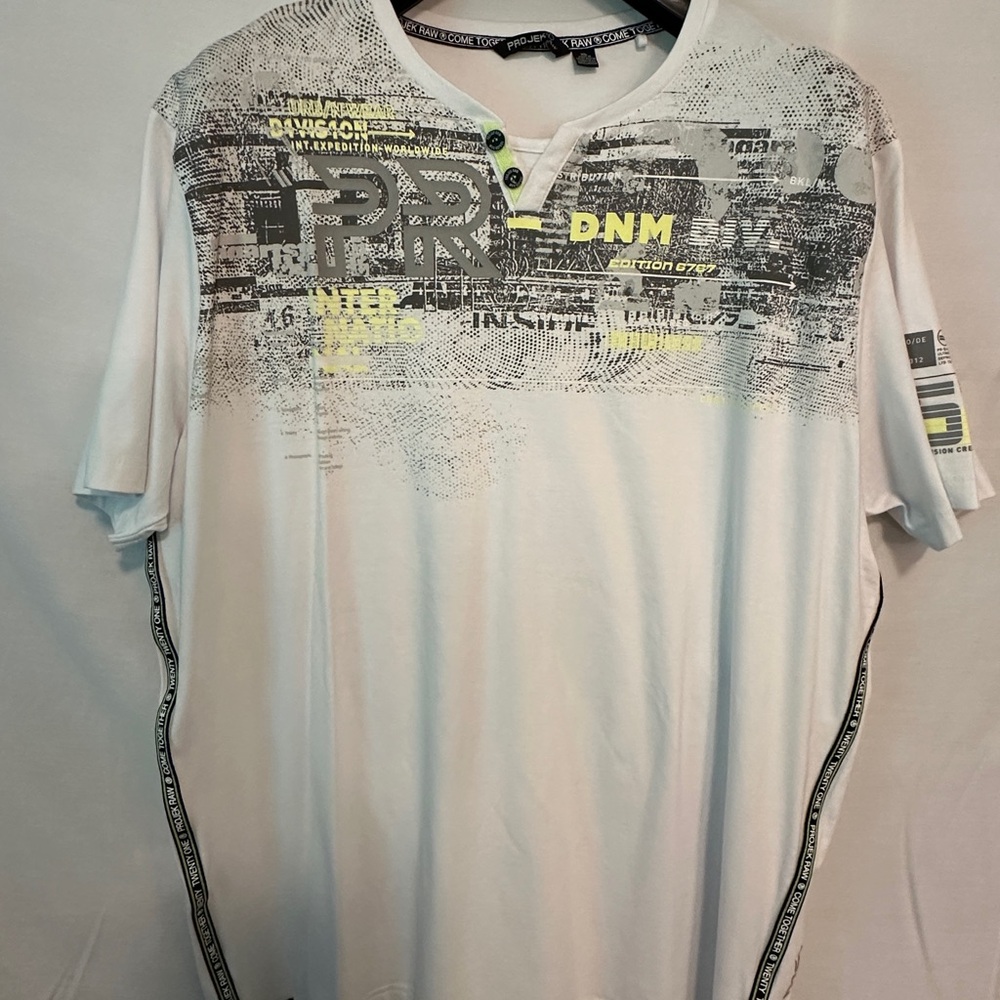 Together Projek Raw White Graphic Short Sleeve Tee